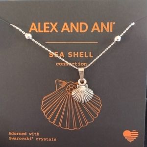 ALEX AND ANI Seashell II Necklace